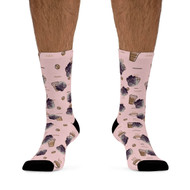 Custom Socks - Coffee