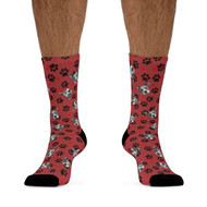 Custom Socks - Paws & Hearts