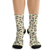 Custom Socks - Paws & Hearts