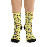 Custom Socks - Paws & Hearts