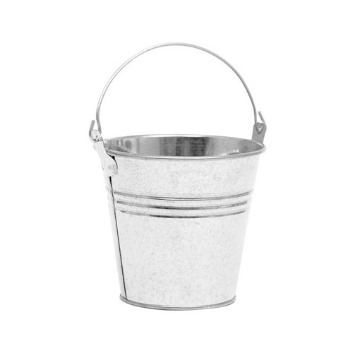 Metal Bucket Galvanised 9.5cm