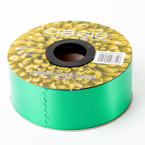 Florist Ribbon Emerald Green