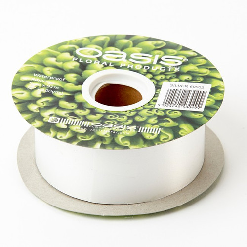 Florist Ribbon Silver