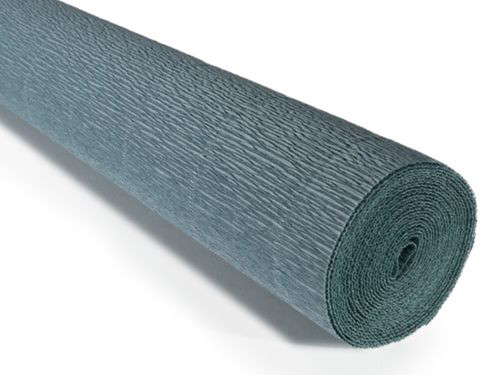 Crepe paper roll 180g (50 x 250cm) Blue Grey (shade 606)