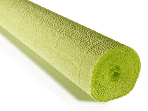 Crepe paper roll 180g (50X250cm) Lime (shade 558)