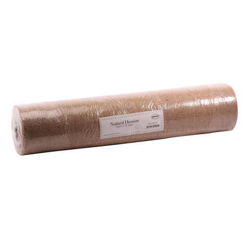 Hessian Jute Fabric Roll Natural 50cm/20 Inches Wide x 10yds