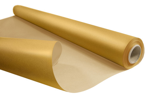 gold kraft paper roll