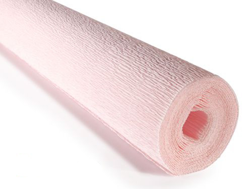 Crepe paper roll Lite 140g (50 x 250cm) Baby Blush Pink (shade 969)
