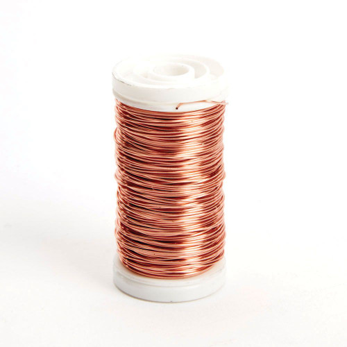 Metallic Wire Reel 100g Copper