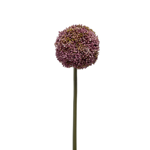 Allium Artificial Single Flower Stem Purple