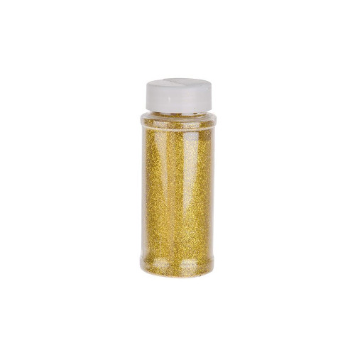 Flower Glitter 100g Bottle Gold