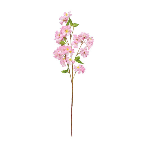 Faux Silk Apple Blossom Branches Pink