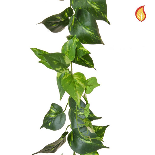 Artificial Pothos or Devil's Ivy Garland