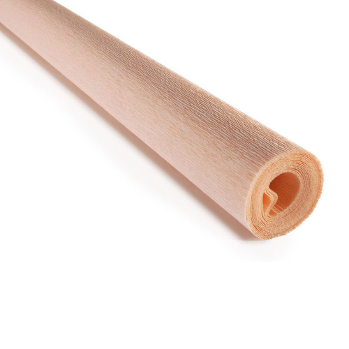 Crepe paper roll 90g (50 x 150cm) Peach Tiffanie (Shade 356)