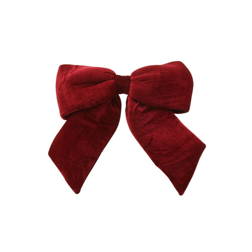 Red Christmas Velvet Bow