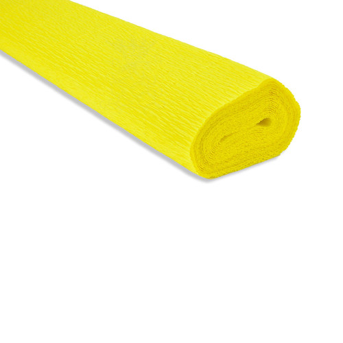 Water Resistant Crepe Paper Yellow