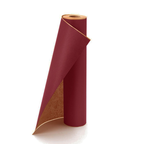Kraft Paper Roll 50cm x 100m Wine Red