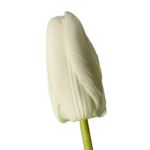 Real Touch Artificial Tulip Flower Stem Cream