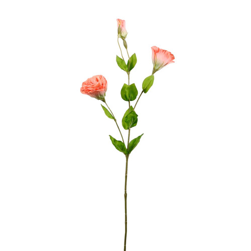 Real Touch Artificial Lisianthus coral