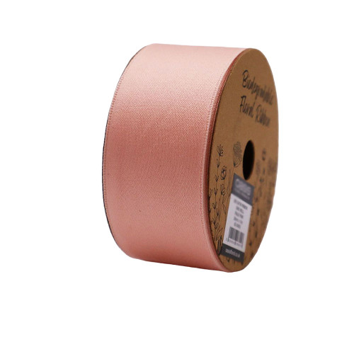 Biodegradable Satin Florist Ribbon Pale Pink