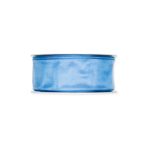 Fabric Ribbon 40mm x 25m Sky Blue