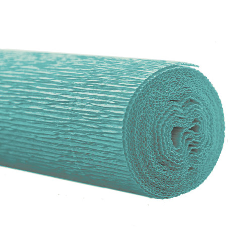 WEROLA® Florist Crepe Paper Roll Turquoise