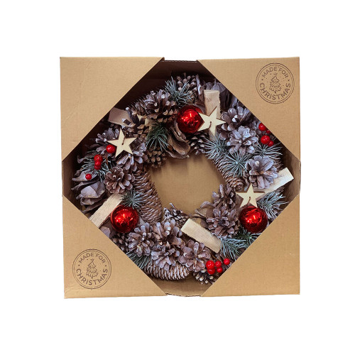 Rustic Dried Wreath in box