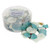 Silk Rose Petals Turquoise & Sage