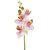 Orchid Phalaenopsis Artificial Silk Upright 57cm White Pink