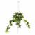 Hanging Faux Silk Philodendron Plant