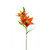 Faux Silk Orange Lily Stem