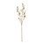 Faux Silk Cherry Blossom Stem White