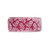 Fabric Ribbon Printed Little Flower Design Berry