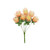 Artificial Spider Chrysanthemum Flower Bunch Peach