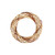 Natural Willow Wreath Base Two Tone 40cm
