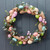 Rustic Easter Egg Twig Wreath With Jute, Spring Flowers and Foliage