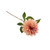 Large Faux Silk Dahlia Flower Stems Cream Pink