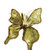 Decorative Gold Glitter Butterfly Clip