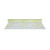 Cello Roll Frosted With Printed Butterfly Motif Lime
