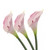 Artificial Real Touch Calla Lily Bundle Pink