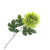 Faux Silk Single Green Chrysanthemum Stem