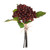 Hawthorn Berry Bundle 5 Stems 33cm/13 Inch Tall Burgundy