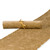 Chenille Velvet 28cm Wide Natural unrolled