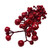 Artificial Deep Red Currant Berry Spray detail