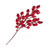 Bright Red Artificial Berry Spray