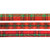 Assorted Tartan Christmas Ribbon Pack detail