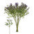 Artificial Bud Sprig Bunch Purple