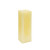 Square Profile Ivory Church Candle 20 x 6 x 6cm