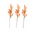 Seasonal Round Berry Stems Orange Yellow pack of three