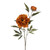 ECO Faux Silk Peony Spray Dark Yellow